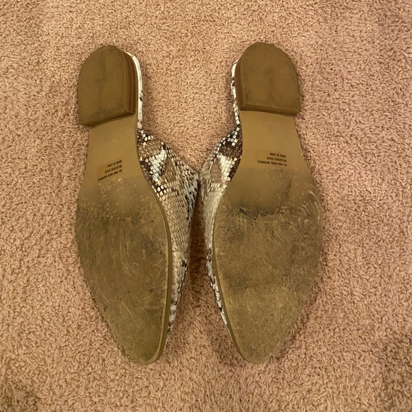 Dolce Vita Studded Snakeskin Mule Itzel size 7 - Picture 3 of 3